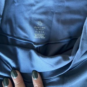 Aerie offline purple jogger